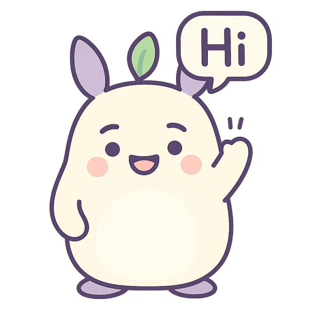 Chingu, the Merai mascot, waving hello